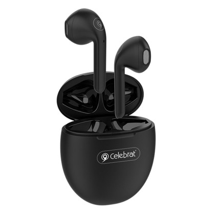 CELEBRAT bluetooth earphones TWS-W3, true wireless, θήκη φόρτιση
