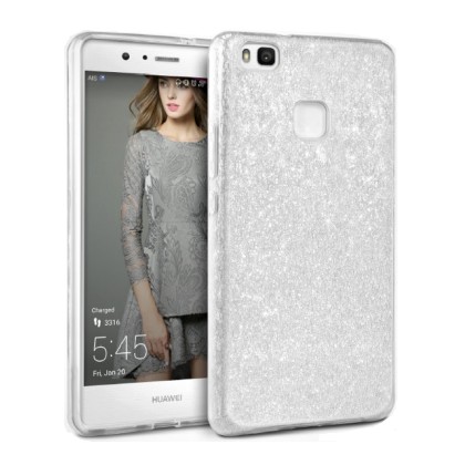 Forcell Glitter Shine Cover Hard Case Silver (Huawei P8 Lite 201