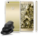 Forcell Mirror Slim Fit Gel Case Θήκη Σιλικόνης Gold (Huawei P8 