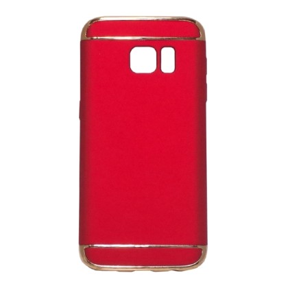 Forcell Luxury Armor 3 in 1 Case Red (Samsung Galaxy S7 Edge)