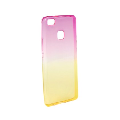 Forcell Soft TPU Ombre - Pink / Gold (Huawei P9 Lite Mini)