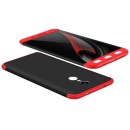 GKK Luxury 360° Full Cover Case Black / Red (Xiaomi Redmi Note 4