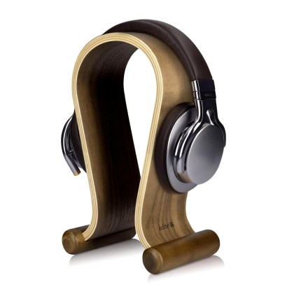 Kalibri Wooden Omega Design Headphone Stand Ξύλινη Βάση Στήριξης
