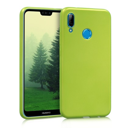 KW TPU Silicone Case (44359.90) Metallic Light Green (Huawei P20