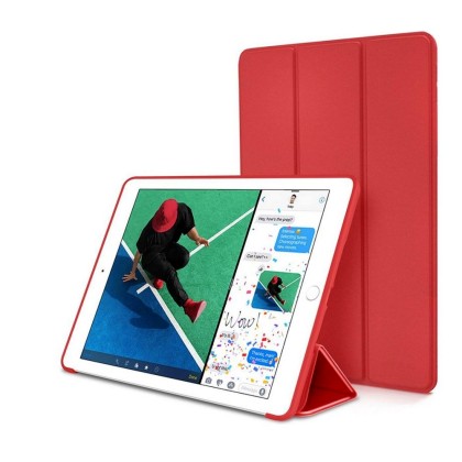 TECH-PROTECT Slim Smart Cover Case με δυνατότητα Stand - Red (iP