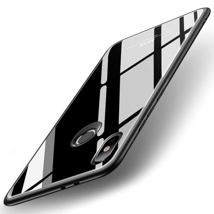 MSVII Glass TPU Case Black (Xiaomi Mi A2 / 6X)