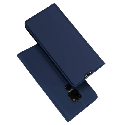 DUX DUCIS SkinPro Wallet Case Θήκη Πορτοφόλι με Stand - Navy Blu