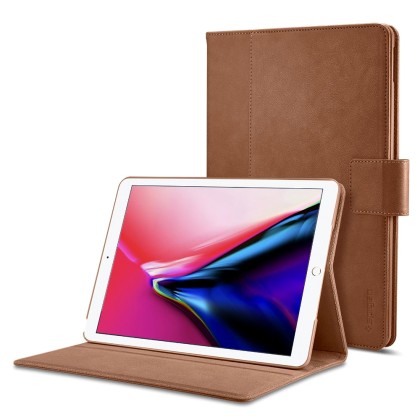 Spigen Stand Folio Case (053CS22391) Brown (iPad 9.7 2017/2018)
