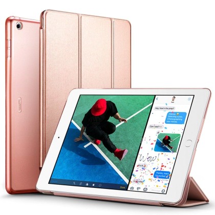 ESR Yippee Smart Cover Stand Case - Rose Gold (iPad 9.7'' 2017 /
