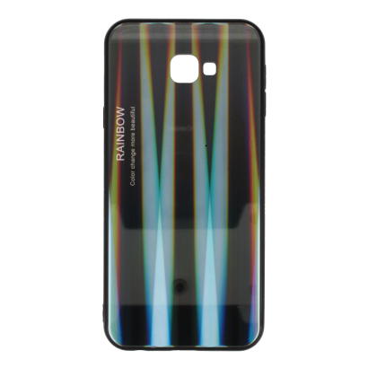 Glass Rainbow TPU Case Black (Samsung Galaxy J4 Plus 2018)