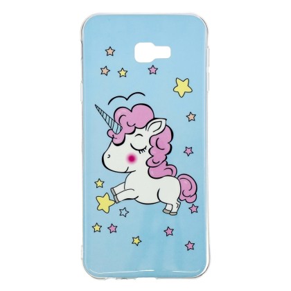 Slim Fit Art Case Unicorn Pattern Θήκη Σιλικόνης (Samsung Galaxy