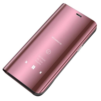 Clear View Standing Cover - Rose Gold (Huawei P Smart 2019 / Hon