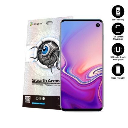 X-One Stealth Armor Shock Full Coverage Screen Protector Μεμβράν
