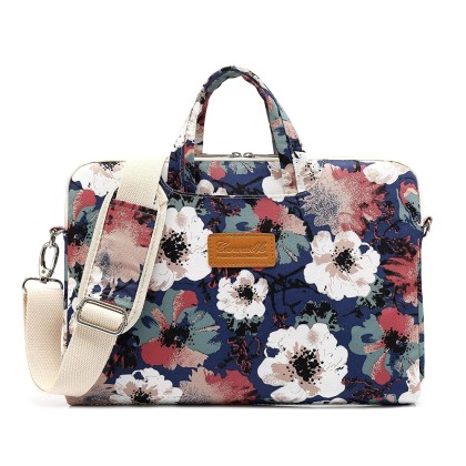 Canvaslife Briefcase Θήκη Τσάντα Blue Camellia (MacBook Pro 15)