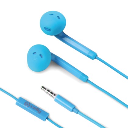 Celly Color Stereo Earphone (FUN35LB) Ακουστικά με Ενσωματωμένο 
