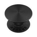 PopSockets Swappable PopGrips Twist Black Aluminum (801134)
