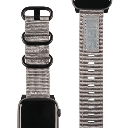 UAG Nato Watch Strap Grey Υφασμάτινο Λουράκι για Apple Watch 42/