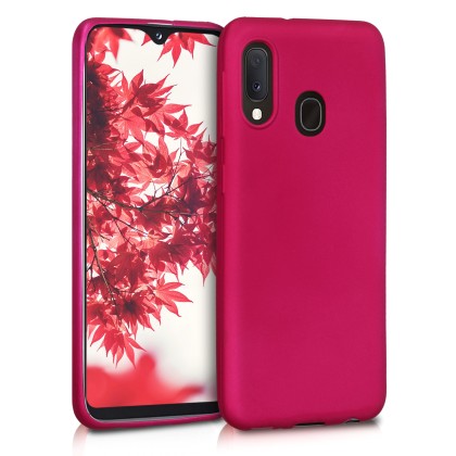 KW TPU Silicone Case (48739.65) Metallic Pink (Samsung Galaxy A2