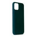 Puro Icon Soft Touch Silicone Case Dark Green (iPhone 11 Pro Max