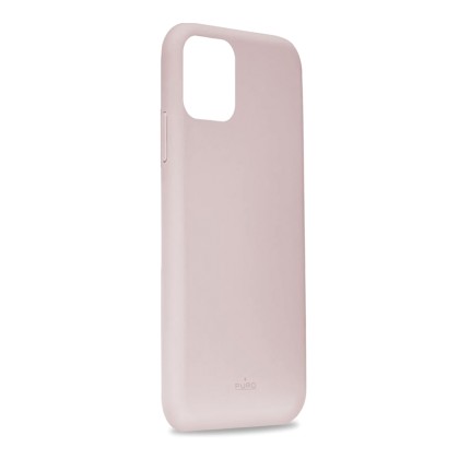 Puro Icon Soft Touch Silicone Case Rose (iPhone 11 Pro Max)
