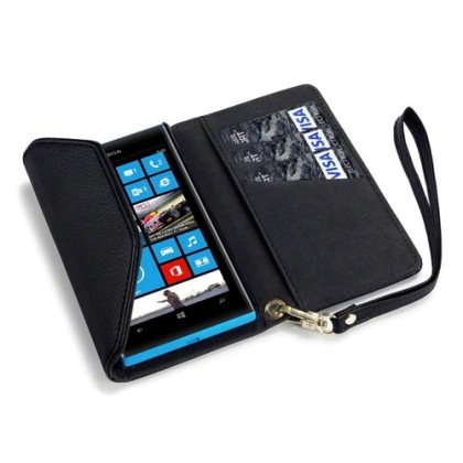 Covert Θήκη Πορτοφόλι Wallet Case (117-001-147) Black (Nokia Lum