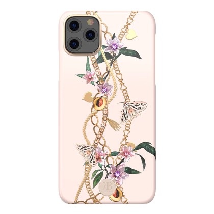 Kingxbar Luxury Thin Case Θήκη με Swarovski Crystals Pink (iPhon