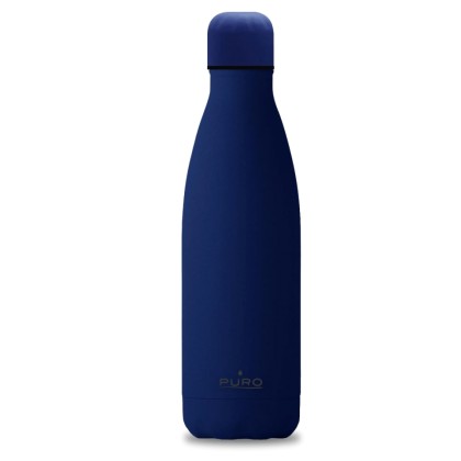 Puro ICON Stainless Steel Bottle 500ml Θερμός Dark Blue