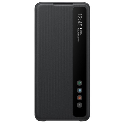 Samsung Clear View Standing Cover Case (EF-ZG988CBEGEU) Black (S