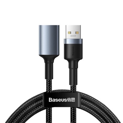 Baseus Cafule Braided Καλώδιο Επέκτασης (CADKLF-B0G) 2A USB 3.0 