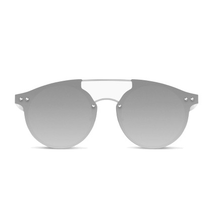 D.Franklin Sunglasses Doha (DFKSUN1504) Γυαλιά Ηλίου Silver / Mi