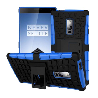 Heavy Duty Case Stand Ανθεκτική Θήκη Blue (OnePlus Two)