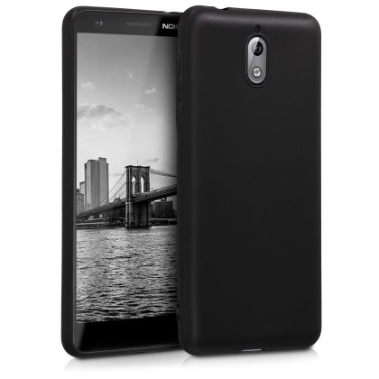 KW TPU Silicone Case (45392.47) Black Matte (Nokia 3.1 2018)