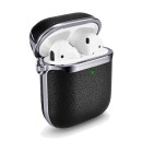 iCarer Electroplating PU Leather AirPods Case Θήκη για Apple Air