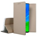 Forcell Smart Book Case με Δυνατότητα Stand Θήκη Πορτοφόλι Gold 