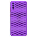 Breath Colored Buttons TPU Case Θήκη με Οπές Violet (Samsung Gal