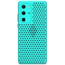Breath Colored Buttons TPU Case Θήκη με Οπές Turquoise (Huawei P