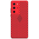 Breath Colored Buttons TPU Case Θήκη με Οπές Red (Huawei P40 Pro