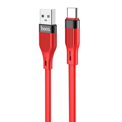 HOCO U72 Forest Cable Type-C Data Sync & Charging 2.4A 1.2m Red