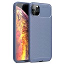 Carbon Fiber Armor Case Blue (iPhone 12 Pro)