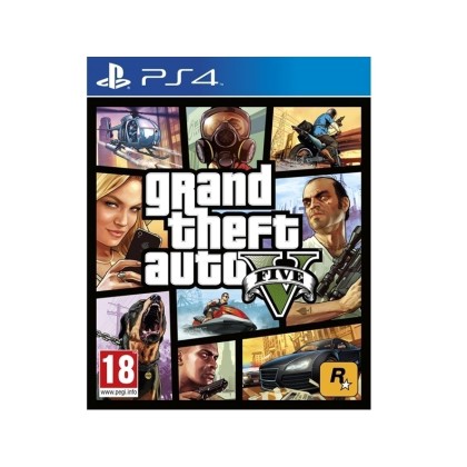 Game Grand Theft Auto V PS4
