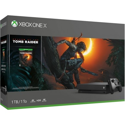 Console Xbox One X 1TB +Shadow of the Tomb Raider