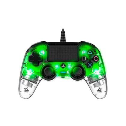 Controller Nacon Wired Compact Crystal Green PS4