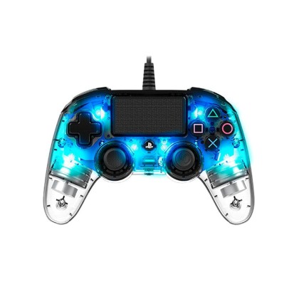 Controller Nacon Wired Compact Crystal Blue PS4