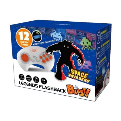 Console Space Invaders Flashback Blast 12 Games