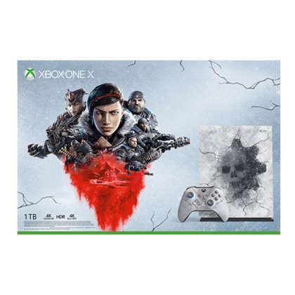 Console Microsoft Xbox One X 1TB + Gears 5