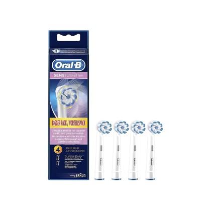 Ανταλλακτικό Ηλεκτρικής Οδοντόβουρτσας Oral-B Sensi UltraThin 4τ