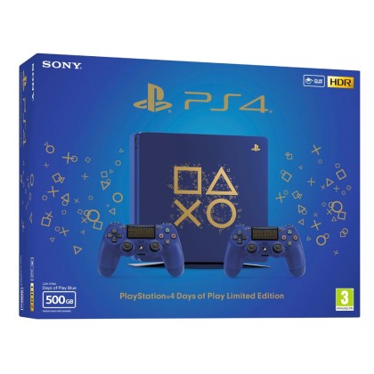 Sony PS4 Slim 500GB Μπλε Days of Play Limited Edition & 2ο Χειρι