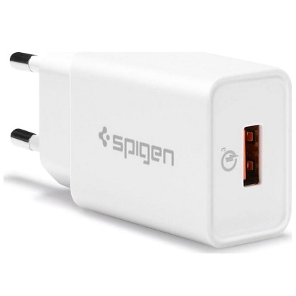 Φορτιστής Spigen F111 USB 3.0 QC White 000CA26332