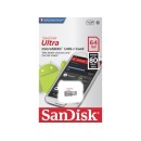 Memory Card 64GB Class 10 U1 SanDisk Ultra microSDXC