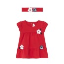 Βρεφικό Φόρεμα Mayoral 21-01806-015 Κόκκινο Κορίτσι